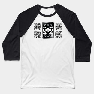 Mayan symbols writing mayan culture images and decoration mayan man Baseball T-Shirt